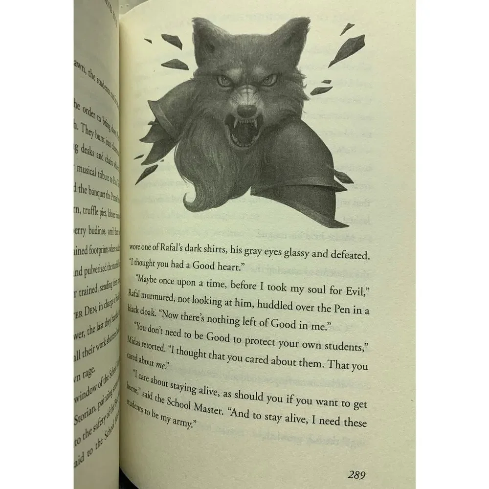 SIGNED  First Edition - Fall of the School For Good and Evil - Soman Chainani